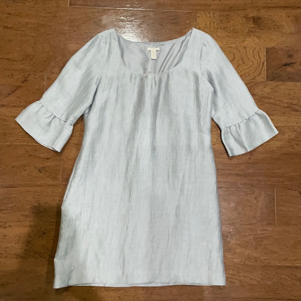 Silver J Crew Dress